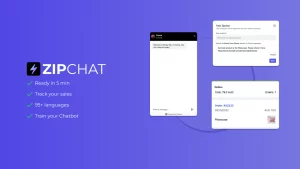 Recensione ZipChat.ai AI ChatBOT ChatGPT per Shopify